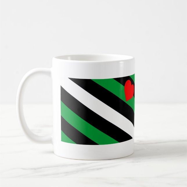 Leather Boi Pride Flag Coffee Mug (Left)