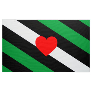 Leather Boi Pride Flag Fabric