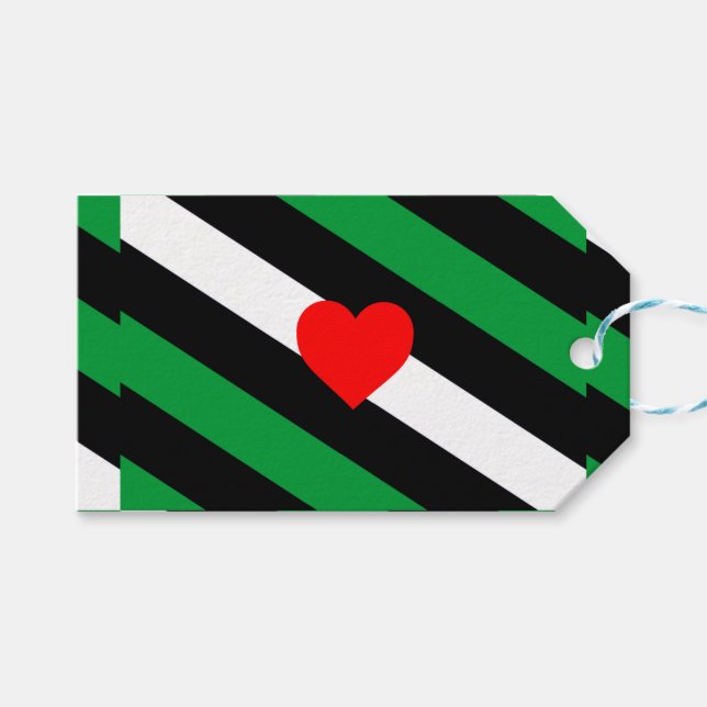 Leather Boi Pride Flag Gift Tags (Front (Horizontal))