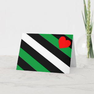 Leather Boi Pride Flag Holiday Card