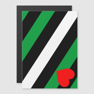 Leather Boi Pride Flag Magnetic Invitation