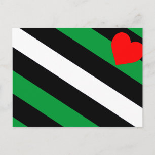 Leather Boi Pride Flag Postcard