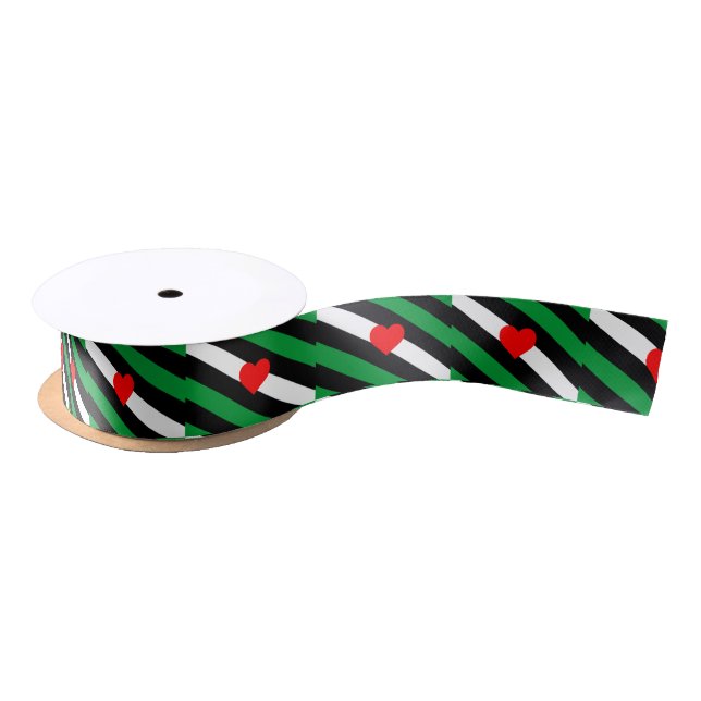Leather Boi Pride Flag Satin Ribbon (Spool)