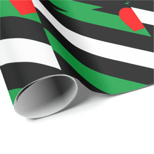 Leather Boi Pride Flag Wrapping Paper