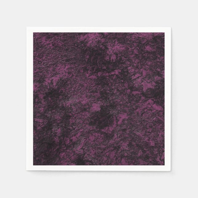 Leather Burgundy texture Napkin (Front)