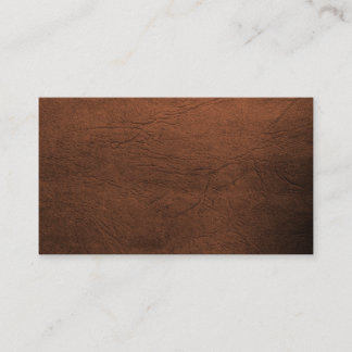 Leather Business Card