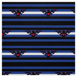 Leather Eagle Pride Flag Fabric