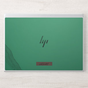 Leather Faux Marble masculine blush leather HP Laptop Skin