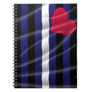 LEATHER FLAG FLYING -.png Notebook