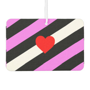 Leather Girl Pride Flag Car Air Freshener