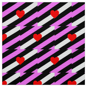 Leather Girl Pride Flag Fabric