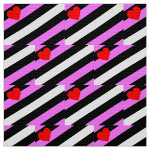 Leather Girl Pride Flag Fabric