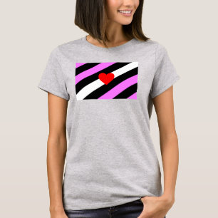 Leather Girl Pride Flag T-Shirt