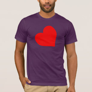 LEATHER HEART SYMBOL T-Shirt