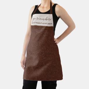 Leather Look Artisan Baker Apron