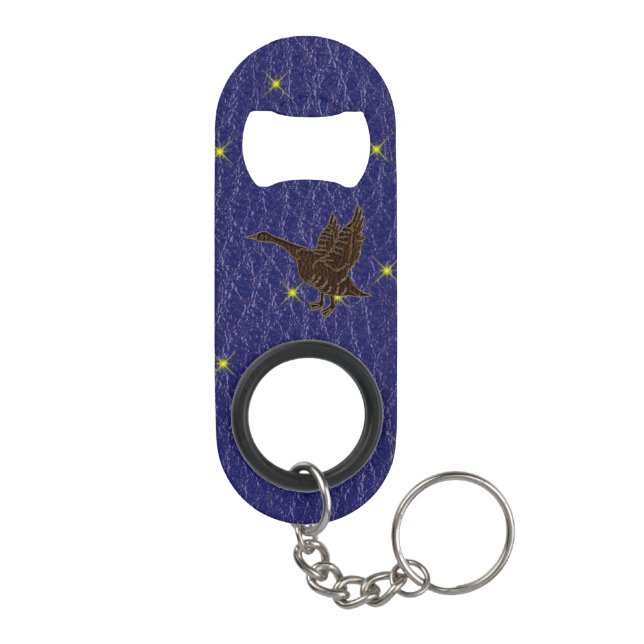 Leather-Look Native American Zodiac Goose (Back)