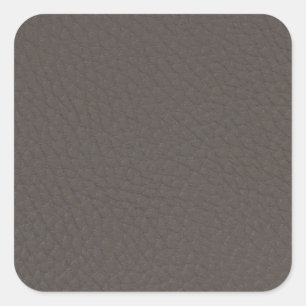Leather-look pattern square sticker
