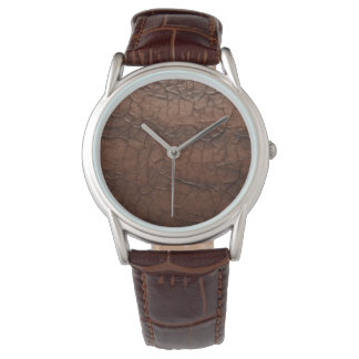 Leather-look Watch
