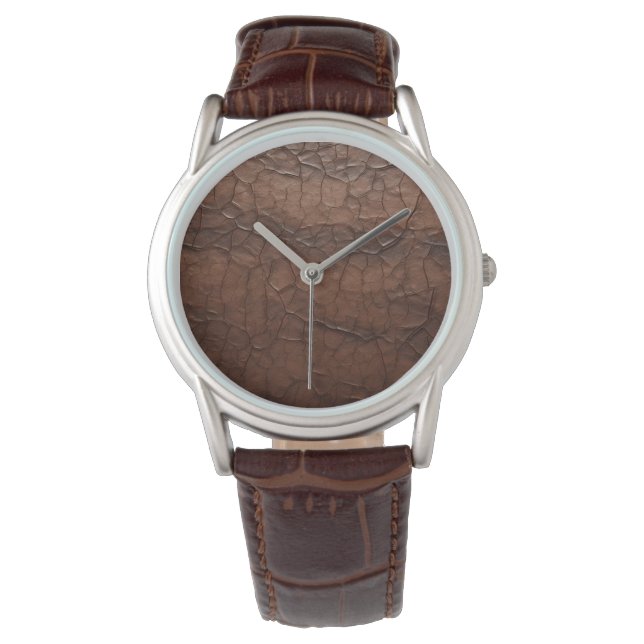Leather-look Watch (Front)