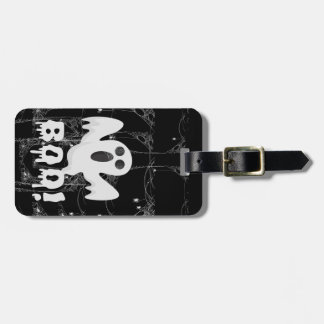 Leather luggage strap luggage tag