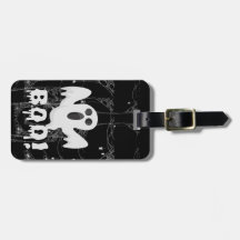 Leather luggage strap