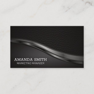 Leather Lux Trim Executive Business Card
