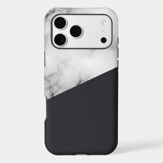 leather marble with monogram (Back)