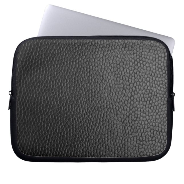 Leather Neoprene Laptop Sleeve 10 inch (Front)