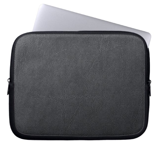 Leather Neoprene Laptop Sleeve 10 inch (Front)