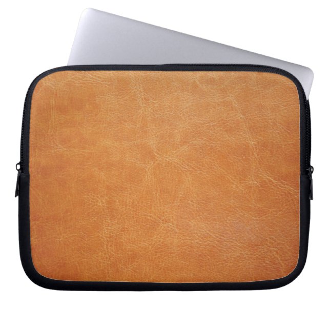 Leather Neoprene Laptop Sleeve 10 inch (Front)