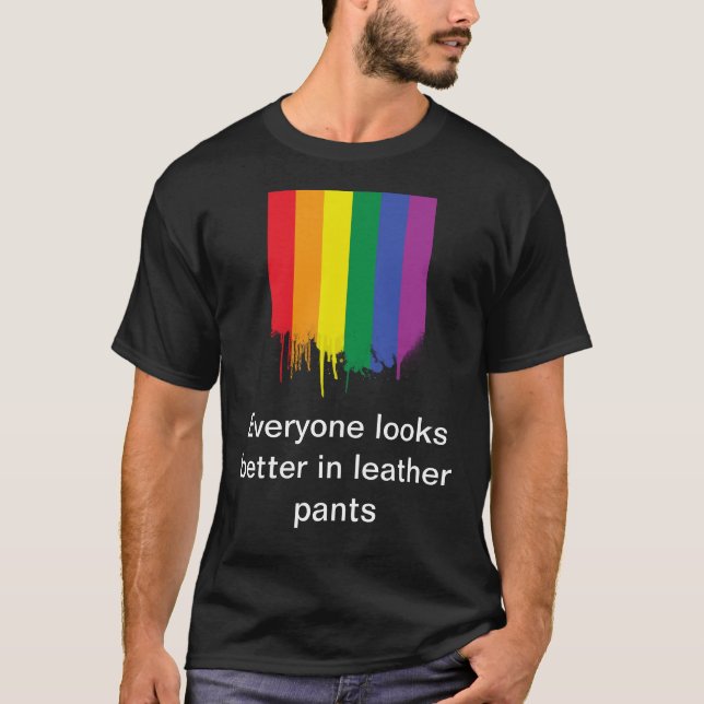 Leather Pant T-Shirt (Front)