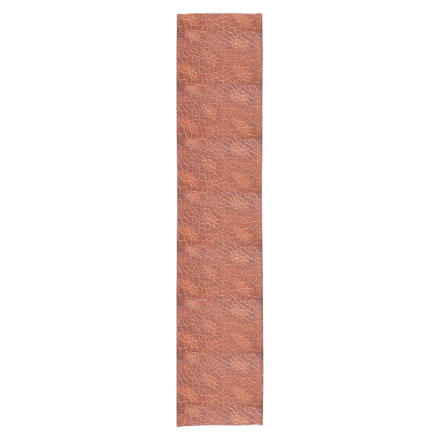 Leather Pattern Short Table Runner (Front)