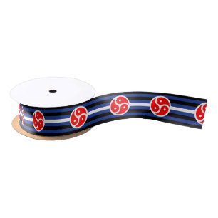 Leather Practice Pride Flag Satin Ribbon
