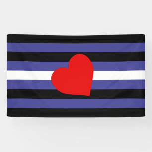 Leather Pride Flag Banner