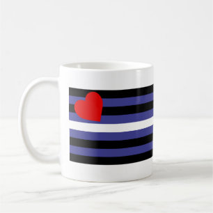Leather Pride Flag Coffee Mug