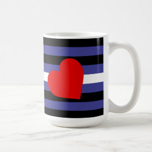 Leather Pride Flag Coffee Mug