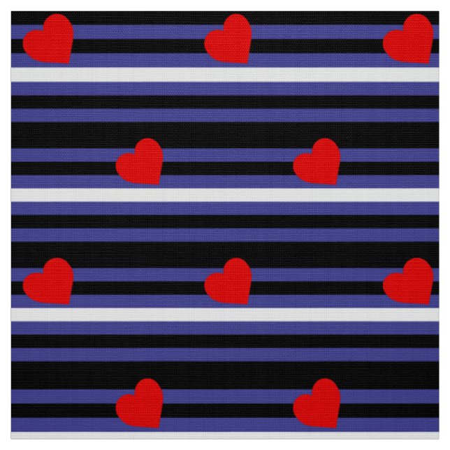 Leather Pride Flag Fabric (Swatch)