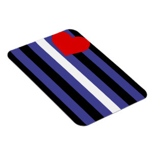 Leather Pride Flag Magnet