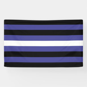 Leather Pride Stripes Banner