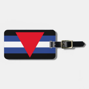 LEATHER QUEER PRIDE LUGGAGE TAG