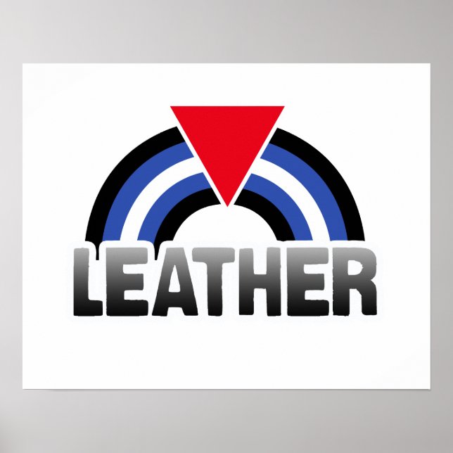 Leather Queer Pride Poster (Front)