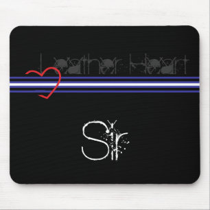 Leather Sir Mouse Mat