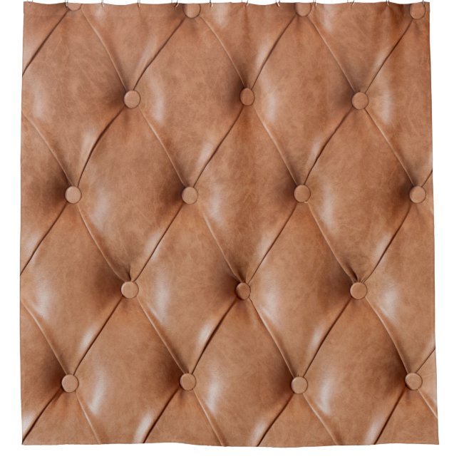 leather sofa background shower curtain (Front)