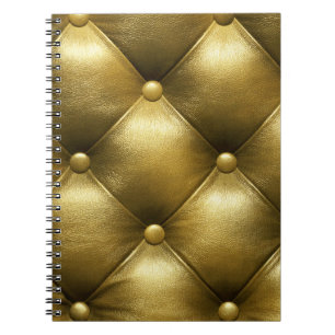 Leather Sofa Elegance: Luxurious Upholstery. Notebook