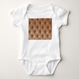 Leather Sofa: Textured Background Baby Bodysuit