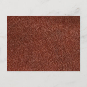 Leather Standard Postcard