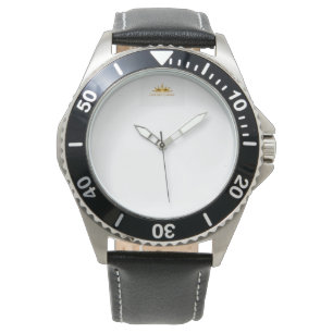 Leather Strap Men's Watch