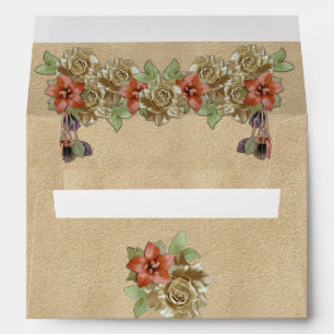 Leather & Suede Texture Art Envelope