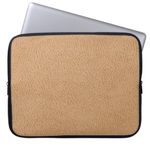 Leather texture background. Brown leather texture. Laptop Sleeve