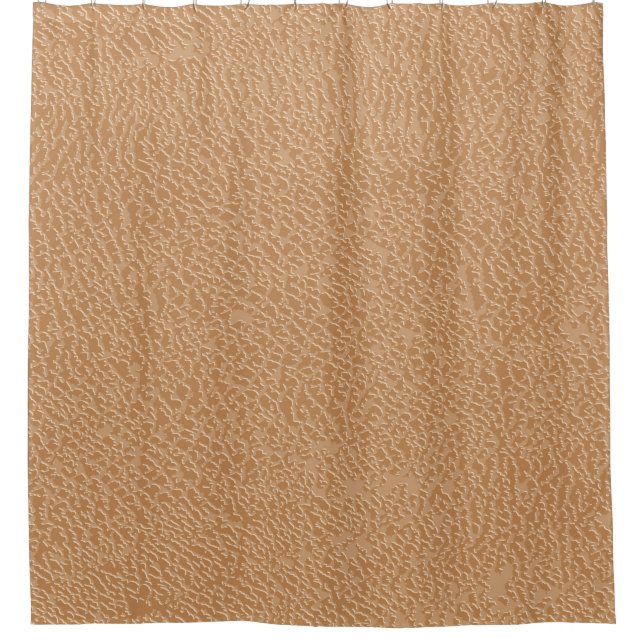 Leather texture background. Brown leather texture. Shower Curtain (Front)